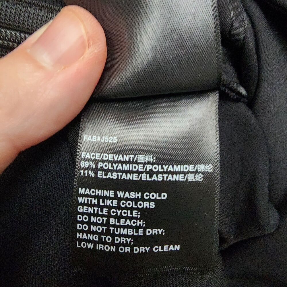 Lafayette 148 Gramercy Womens 6 Black Slacks Polyamide Elastane Career Pants - Picture 6 of 11
